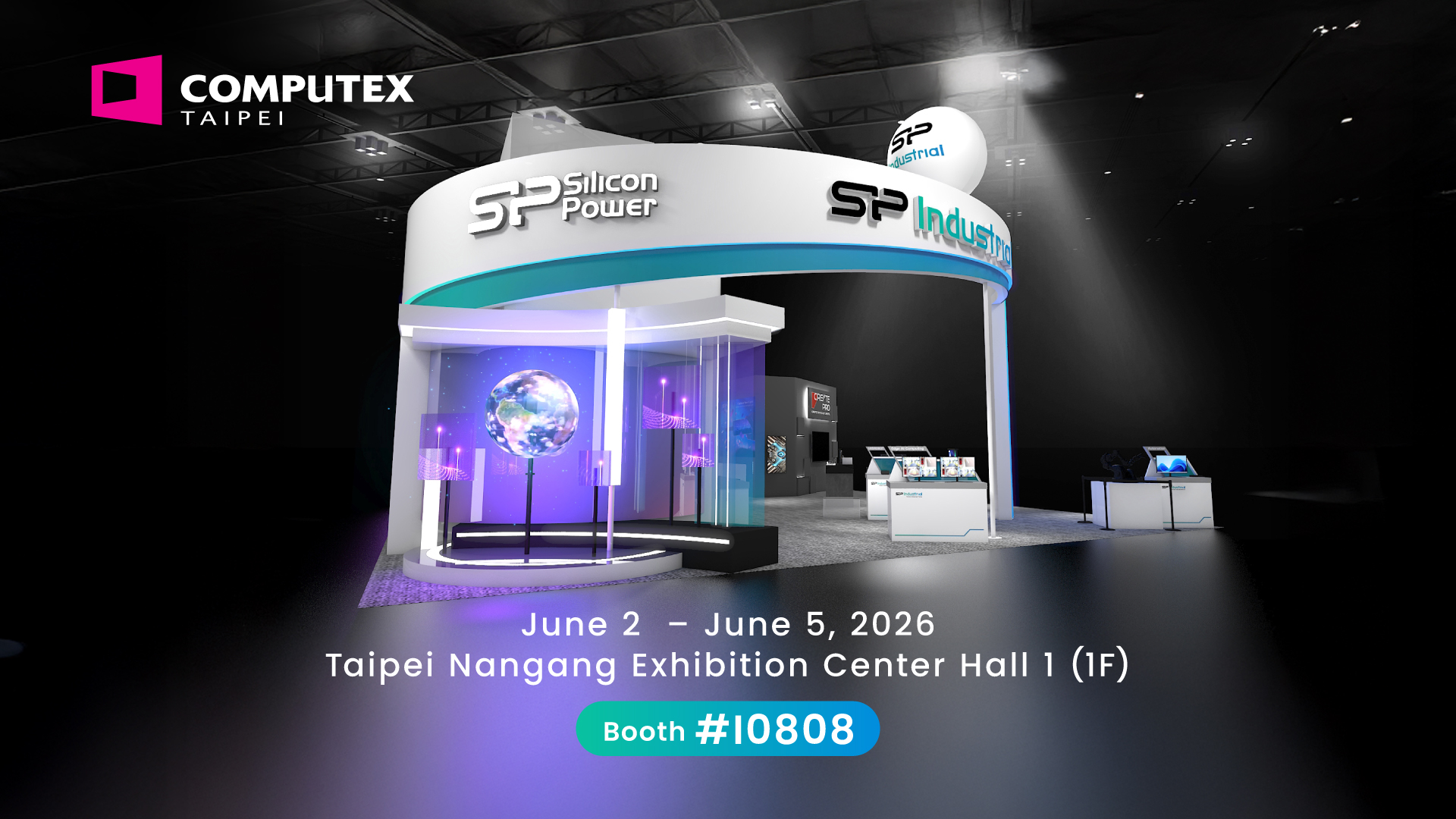 [Image] SP Computex 2026 Booth